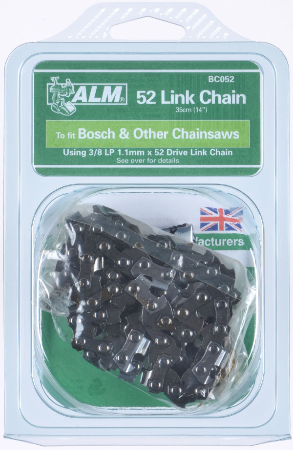 Kettingzaag ketting voor 35cm (14-inch) zaagblad me 52 schakels